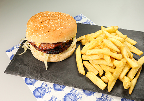 Simply Four in One Bo'ness fastfood & indian takeaway Burger